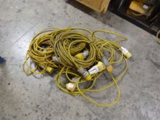 *Four 110v Extension Leads