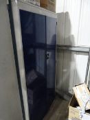 *6ft Stationery Cabinet (blue & grey) and Contents