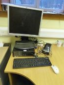 *Dell Intel i7 Desktop PC with HP Monitor, Keyboar