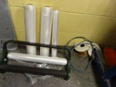 *Rolls of Shrink Warp and Applicator