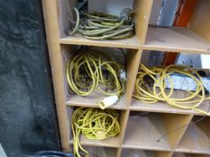 *4 110v Extension Leads