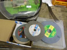 *New and Part Worn Grinding Stones, and Two Boxes