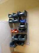 *Wall Mounted Rack and Contents