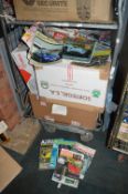 Cage of Motoring Magazines, etc. (cage not include
