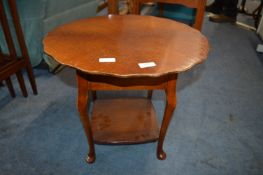 1930's Circular Sie Table