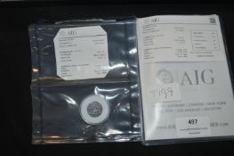 AIG Mixed Coloured Diamonds ~1.01cts