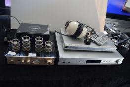Koda TA10 Amplifier, Pure Tuner, and Bush DVD Play