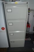 Silverline Four Drawer Filing Cabinet