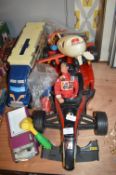 Action Man Racing Car, Matchbox Car Transporter, T