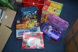 Assorted Child's Toys, Slush Maker, Craft Box, etc