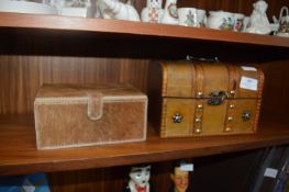 Two Decorative Boxes