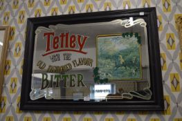 Framed Pub Style Mirror