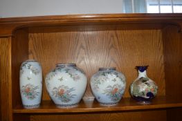 Four Japanese Vases