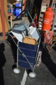 Shopping Trolley and Contents