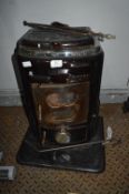 Vintage Samson Enameled Stove with Accessories