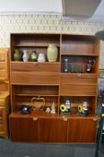 Retro Teak Wall Unit