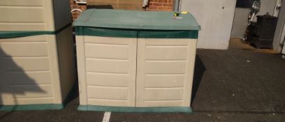 Two Door Garden Storage Box (AF)