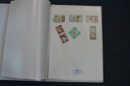 Album of Football Stamps including Munich Games