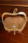 Wooden Apple Basket