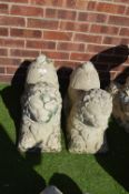 Pair of Ornamental Garden Lions