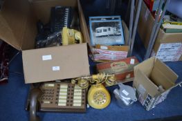 1970's Telephones and Other Vintage Items