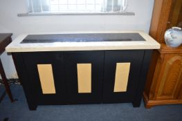 Marble Effect Hall Cupboard