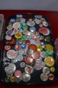 Vintage Political Protest Badges