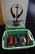 Sony Wireless Headphones and Personal Cassette Pla
