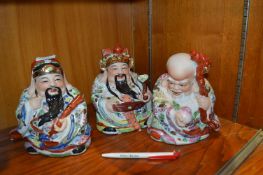 Three Chinese Figures