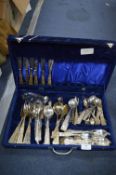 Canteen of Cutlery (German Silver)