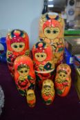 Russian Matryoshka Doll Set