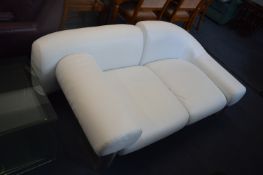 *White Leather Chaise (AF)