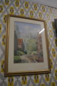 Framed Watercolour of Beverly Minster