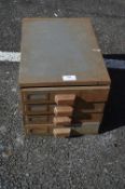 Metal Four Drawer Filing Cabinet