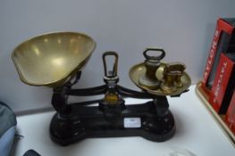 Vintage Style Kitchen Scales and Weights