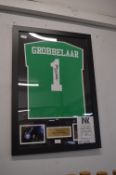 Signed Framed Bruce Grobbelaar Football Shirt with