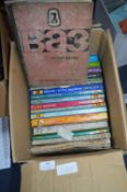 Box of Assorted Car Manuals