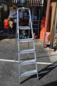 Five Tread Aluminium Step Ladder