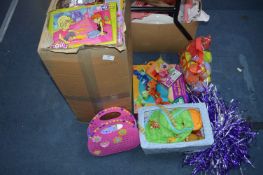 Quantity of Children's Toys, Games, and Craft Kits