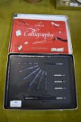 New Boxed Set of Parker Calligraphy Pens