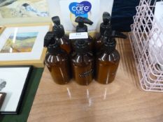 *Six Hand Sanitiser Dispensers and Hand Sanitiser