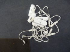 *Four Tabletop Two-Gang Extension Leads with USB O