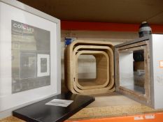*2 Graduated Shelf Units, Small Floating Shelf, an