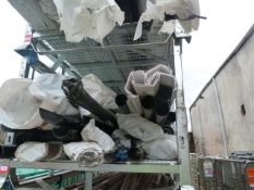 *Stillage of Plastic Guttering and Downpipe ~3m le