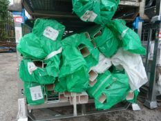 *Stillage of White Plastic Downpipe (stillage not