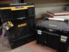 *Dewalt T-Stack and Stanley Fat Max Toolboxes