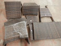 *Quantity of Rattan Garden Chair Parts