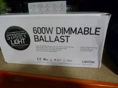 Street Light 600w Dimmable Ballast Power Pack