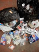 *2 Bags of Assorted Fittings; Curtain Rings, Landi