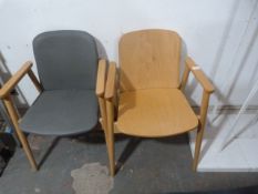 *2 Contemporary Chairs